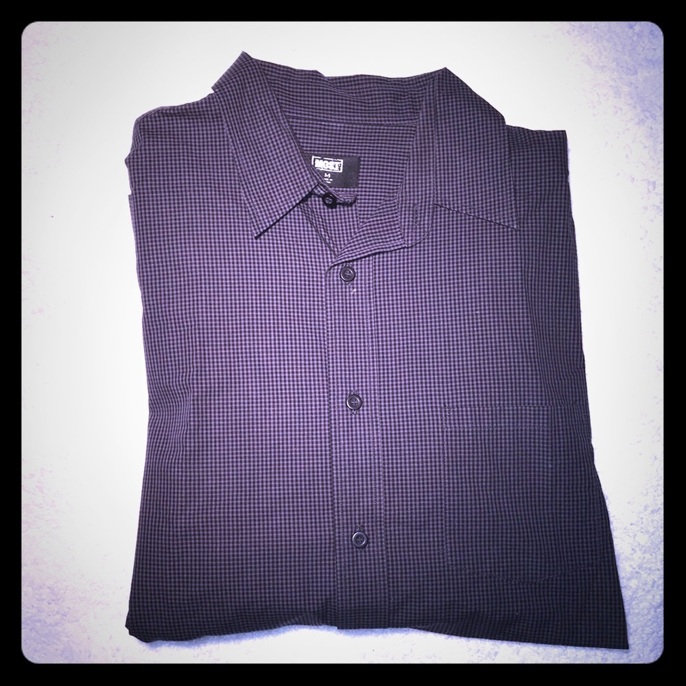 Most Men’s Plaid Long Sleeve Shirt M